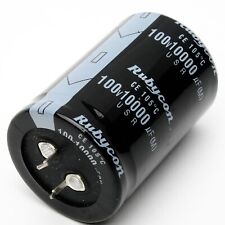 10000uF 100V 35x50 mm Capacitor Electrolytic 10000 UF MFD 10000mfd 100 volt 2Pin picture