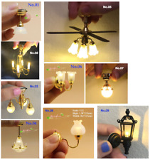 AirAds dollhouse lights- 1:12 scale miniatureLED Lights wall lamps; price each picture