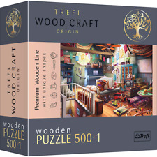 Trefl Wood Craft 501 Piece Wooden Puzzle - Treasures in the Attic picture