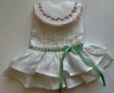 Boneka White Dress Hand Embroidered Collar 4 10” Monday Tuesday Child Dolls 24cm picture