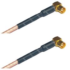 RG316 MCX FEMALE ANGLE to MCX FEMALE ANGLE RF Cable Rapid-SHIP LOT picture