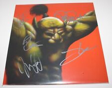 THEE OH SEES SIGNED 'FACE STABBER' VINYL RECORD LP ALBUM OSEES COA X5 JOHN DWYER picture