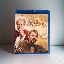 The Agony And The Ecstasy OOP Blu Ray RARE 1965 Charlton Heston picture