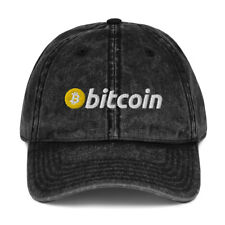 Bitcoin Logo - Vintage Dad Hat picture