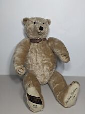 Rare 1991 Canterbury Bears England GUND Teddy Bear Ltd. 367/1000 Artist Signed picture