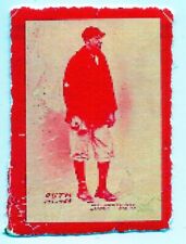 BABE RUTH 1914 RED ROOKIE BASEBALL CARDS CLASSICS SIGNATURES TRADING CARDS ACEO picture