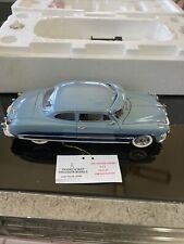 Limited Ed. Franklin Mint 1951 Hudson Hornet 1/24 Scale - Two-Tone Blue, 1/675 picture