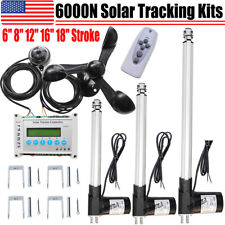 Complete 6000N Dual Axis Solar Tracker -Solar Panel Tracking Sunlight Track Kits picture