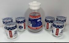 1960s MCM Libbey Apollo  11-13 Decanter Set Space Moon Buzz Neil Armstrong picture