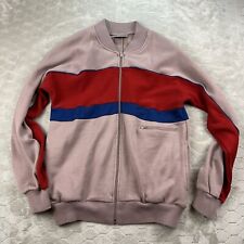 Vintage 70s 80s Track & Court Men's Medium Zip Jacket - Made In Malaysia picture