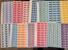 (10) Assorted U.S. MINT SHEETS 1945-1958 Most 3₵  Sheets (10) ~ ALL  MNH F-XF picture
