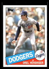 1985 Topps #493 Orel Hershiser - Dodgers - NM/MT+ RC picture