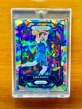 Luka Doncic RARE SILVER ICE REFRACTOR PRIZM INVESTMENT CARD SSP PANINI MVP MINT picture