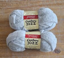 Premier Yarns Couture Jazz Yarn 26-10 Mist Gray 16.5 yards 3.5 ounces Pack of 2 picture