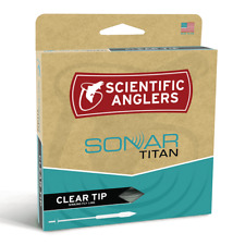 Scientific Anglers Sonar Titan Clear Tip Fly Line Grass/Sky Blue/Clear WF-12-F/I picture