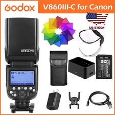US Godox V860III-C 2.4G TTL HSS 1/8000s Camera Flash Speedlite Light for Canon picture