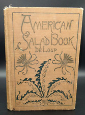 Vintage American Salad Book M. de Loup 1928 Edition picture