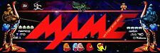 Mame Arcade Marquee For Reproduction Midway Bally Header/Backlit Sign picture