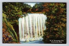 Minneapolis MN-Minnesota, Minnehaha Falls, Vintage Postcard picture