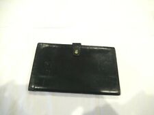 Artamount black leather travel wallet, vintage 1960s picture