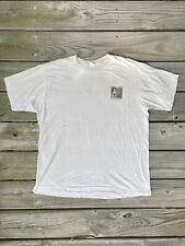 Vintage 1980’s Cream Single Stitch T Shirt Cool Graphic picture