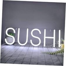 SUSHI Led Neon Light Sign Business Light Up Sign Wall Windows Cold white sushi picture