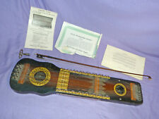 🔥 Vintage UKELIN Bowed Psaltery Zither from Manufacturers Advertising Antique picture