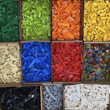 LEGO Bulk Bricks Plates Pieces Choose Color Quantity. 500+ Gets FREE MINIFIGURE picture