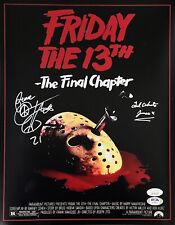 Corey Feldman Ted White autographed inscribed 11x14 photo Friday The 13th JSA picture