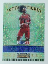 2019-20 Panini Contenders Lottery Ticket Coby White Rookie RC #7, Bulls picture