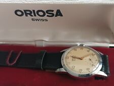ORIOSA 15 Jevels Rare Vintage Mechanical Men's Wristwatch Cal.AS 1203 picture