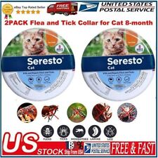 2PACKS Flea Tick Collar for Cat 8-month Protection US stock Free Delivery-New US picture