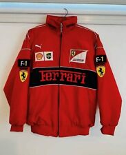Ferrari jacket Adult F1 Vintage Racing jacket Embroidered UniSex picture