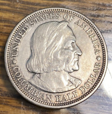 1893 Columbian Commem. Half Dollar Nice Choice AU Details CHRC picture