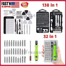 Small Repair Precision Screwdriver TORX Tool Magnetic Kit Set Fix 32 Or 138 IN 1 picture