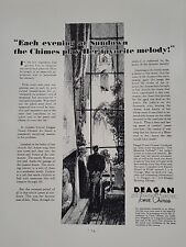 1931 Deagan Tower Chimes Fortune Magazine Print Advertising Memorials Chicago picture