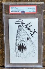 Joe Alves Autograph PSA DNA Signed Sketch Movie Jaws Designer 🦈 picture