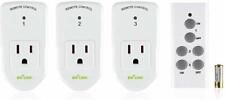 BN-LINK Wireless Remote Control Socket Electrical Outlet Switch Automation White picture