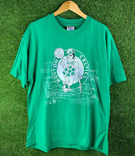 Vintage Boston Celtics Shirt Mens XL 90s NBA Single Stitch picture