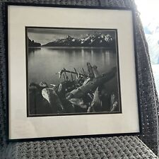 Vintage Framed Ansel Adams “ Driftwood “ Cover Of The Mural Project 1941-1942 picture
