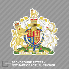 British Royal Coat of Arms Sticker Decal Vinyl United Kingdom flag GBR GB picture