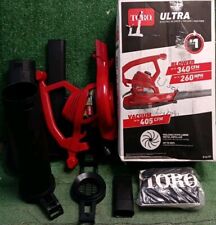 Toro (51619) Ultra Electric Blower Vacuum / Mulcher - Red, 260mph - Used Lightly picture