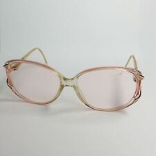 Marchon Marcolin MOD 1208 Pink Eye Glasses Made In Italy modern slim oversized picture