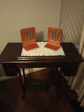 Vintage IU Hoosier Sports Extra Rare Solid Stainless Steel Book Ends Plaques... picture