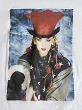 Vintage Boy George and the Culture Club Shirt Mens 3X White SS Street Style picture