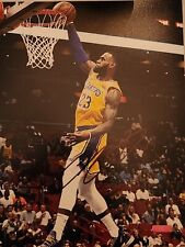 Lebron James Las Angeles Lakers Autographed 8x10 With Certification picture