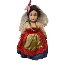 Beautiful Vintage Italian Girl Doll Collectible Ba-Ba Dolls 6” See Note picture