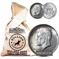 $100 Face Value Bag - 200 Coins - 40% Silver Kennedy Half Dollars (Circ) picture