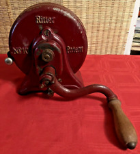 Antique RITTER Model 10 Rotary Knife Cleaner/Cleaning Machine *Circa 1910* picture