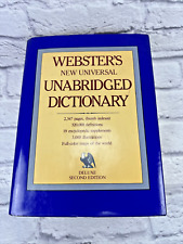 Vintage 1983 Webster's New Universal Unabridged Deluxe Second Edition Dictionary picture